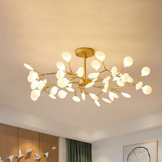 Acrylic modern chandelier branch luxury pendant ceiling lamp