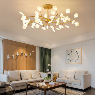 Branch luxury acrylic chandelier modern pendant ceiling