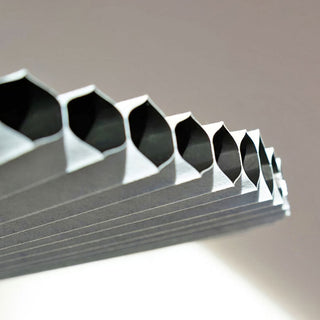 Paper lamp pendant detail — modern LED bedroom fixture