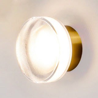 Sleek designer acrylic LED wall sconce — modern lamp