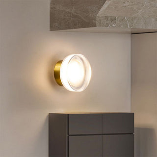 Designer acrylic sleek LED wall lamp ambient — modern