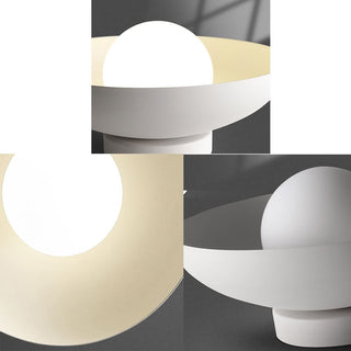 Plafonnier semi-encastré - Luminaire métallique contemporain pour l'éclairage de couloir