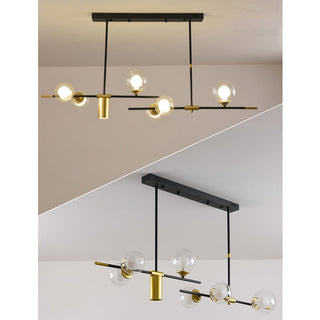 LED Sputnik Chandelier – Modern 7 Light Gold Tier Contemporary Fixture