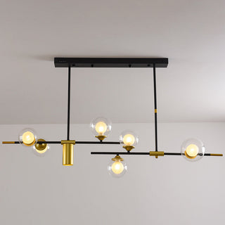 LED Sputnik Chandelier – Modern 7 Light Gold Tier Contemporary Fixture
