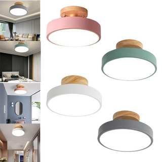 Plafonnier LED en bois – Luminaire LED moderne avec finition en bois naturel