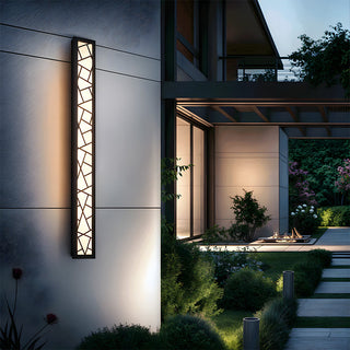 IP65 outdoor wall LED sconce — waterproof villa garden lamp