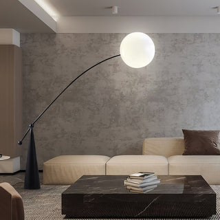 Designer minimalist iron floor lamp — E27 bulb plug-in home