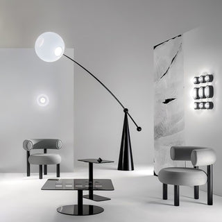 Iron minimalist lamp detail — designer E27 warm texture