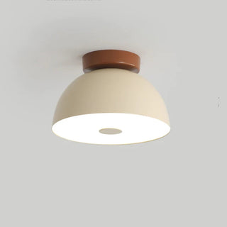 Retro Iron Ceiling Lamp - Cream Aisle Light With Adjustable Color Temperature