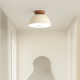 Retro iron ceiling fixture, cream adjustable color temperature