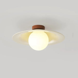 Retro Iron Ceiling Lamp - Cream Aisle Light With Adjustable Color Temperature