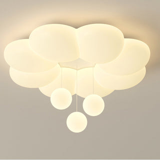 Kids French ceiling light warm – soft white LED close-up