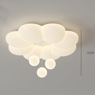 Warm French ceiling fixture kids – LED soft white
