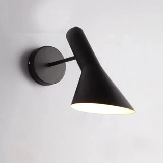 ZITA black wall lamp close-up — sleek Italian designer interior light