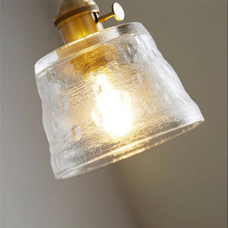 Suspension en verre - Suspension moderne au design simple en forme de coupe pour salon