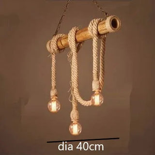 Bamboo Pendant Light – Adjustable Cord LED Hanging Light | Modern Wooden Lamp