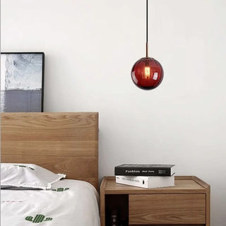Glass Ball Pendant Light – Modern Nordic Lighting Design With Warm Ambient Lighting