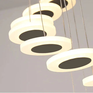Fluxe Ceiling Light – Modern Spiral Staircase Light | Elegant Sculptural Fixture
