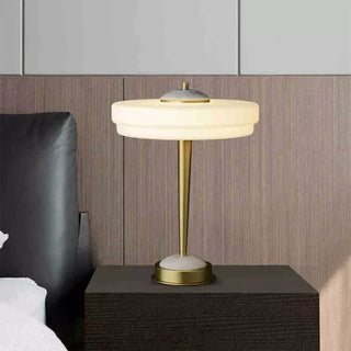 Touch Bedside Lamp – Postmodern 3CCT Controlled Soft Light with Gold Finish