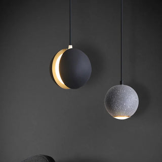 Elegant Pendant Lamp – Modern Pendant Light with Gold Metallic Finish & Opal Glass Diffuser