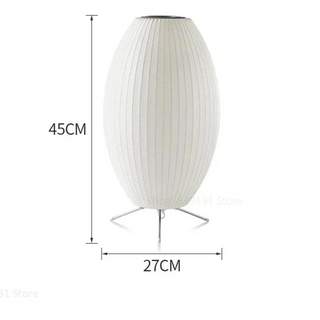 Silk Floor Lamp – Modern LED Lighting With Luxury Silk Lampshade Design