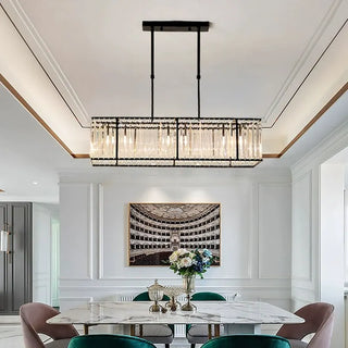 Crystal Ceiling Light – Modern Gold Plated Chandelier with Soft Ambient Lighting