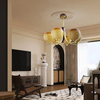 Vintage Ceiling Light – Gold Ceiling Lamp With Warm Ambient Lighting & Retro Style