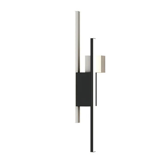 Contemporary Wall Light – Slim LED Wall Lamp | Geometric Black Aluminum Sconce