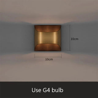 Copper Wall Light – Modern Wall Sconce With Warm Ambient Light & Easy Mounting