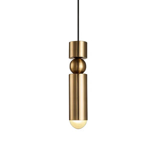 Copper Pendant Light – Modern Pendant Light With LED Warm Ambient Lighting