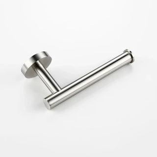 toilet roll holder modern minimalist 304 stainless steel brass finish bathroom accessories side view