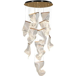 Colossal Luxury Chandelier – Modern Crystal Pendant Light with Ambient LED Lighting