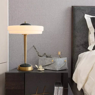 Touch Bedside Lamp – Postmodern 3CCT Controlled Soft Light with Gold Finish