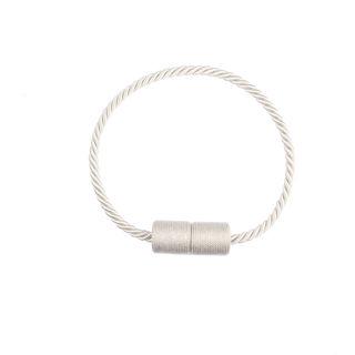 magnetic curtain tieback elegant polyester rope stylish window treatment detail