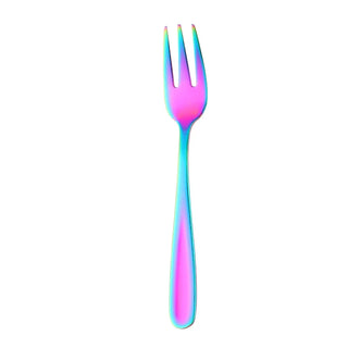 napoli dessert fork stainless steel eco friendly certified kitchenware side view