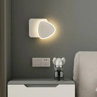 Minimalist Wall Light – Adjustable LED Wall Lamp with Iron Frame & Acrylic Shade