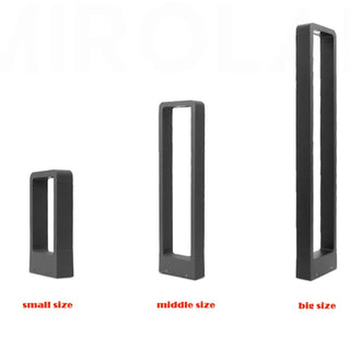Modern Garden Lamp – Aluminum Lamp Post With LED Outdoor Lighting Fixture