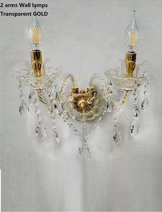 K9 Crystal Chandelier – Modern Ceiling Light with Polished Chrome Fixture