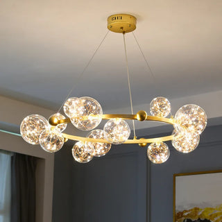 Modern Pendant Light – Elegant LED Metal Fixture with Cord Hanging Design