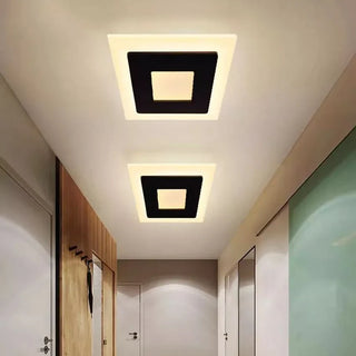 Dimmable Ceiling Light – Compact Metal Fixture with Adjustable LED Lighting