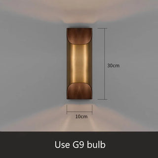 Copper Wall Light – Modern Wall Sconce With Warm Ambient Light & Easy Mounting