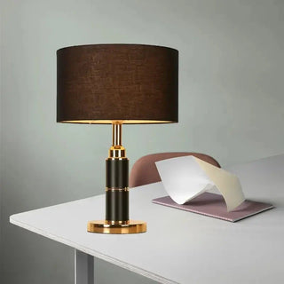 Nordic Bedside Lamp – Minimalist Vertical Silhouette with Warm Ambient Light