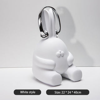 resin earring rabbit creative eco-friendly decorative ornament lifestyle view