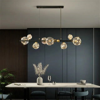 Modern Pendant Light – Elegant LED Metal Fixture with Cord Hanging Design