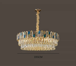 Modern Chandelier – Black and Gold Luxury Ceiling Light with Opal Glass Diffuser