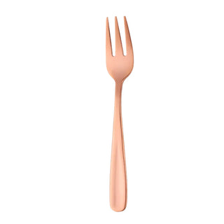napoli dessert fork stainless steel eco friendly certified kitchenware angle view