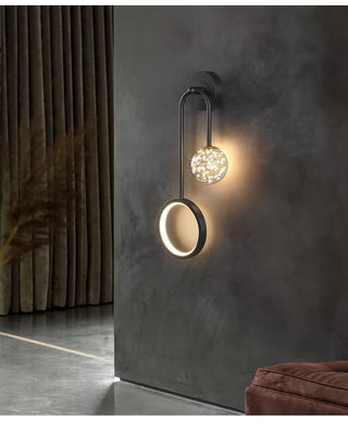 Slender Wall Light | Gold Finish Lighting - Natural Style Lamp by Lumavera