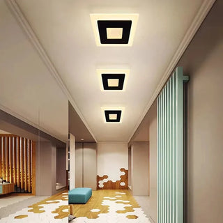 Dimmable Ceiling Light – Compact Metal Fixture with Adjustable LED Lighting