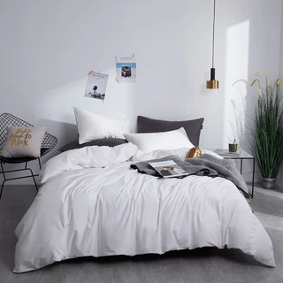 egyptian cotton bedding palma premium 600tc duvet cover set white close-up