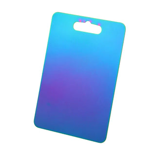 stainless steel chopping board durable eco friendly kitchen cutting board 35x25cm front view